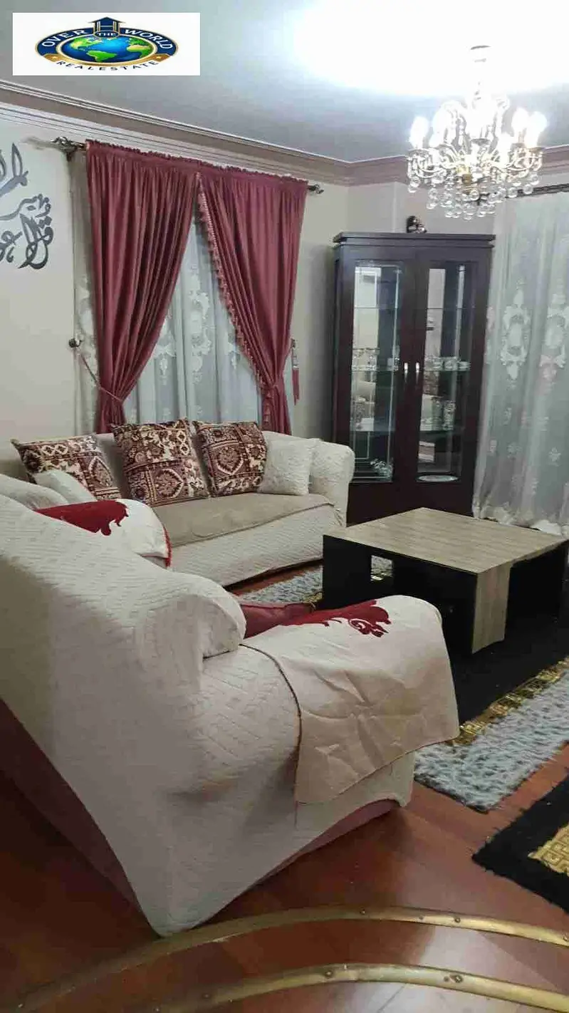 Furnished apartment for rent in Zahraa El Maadi