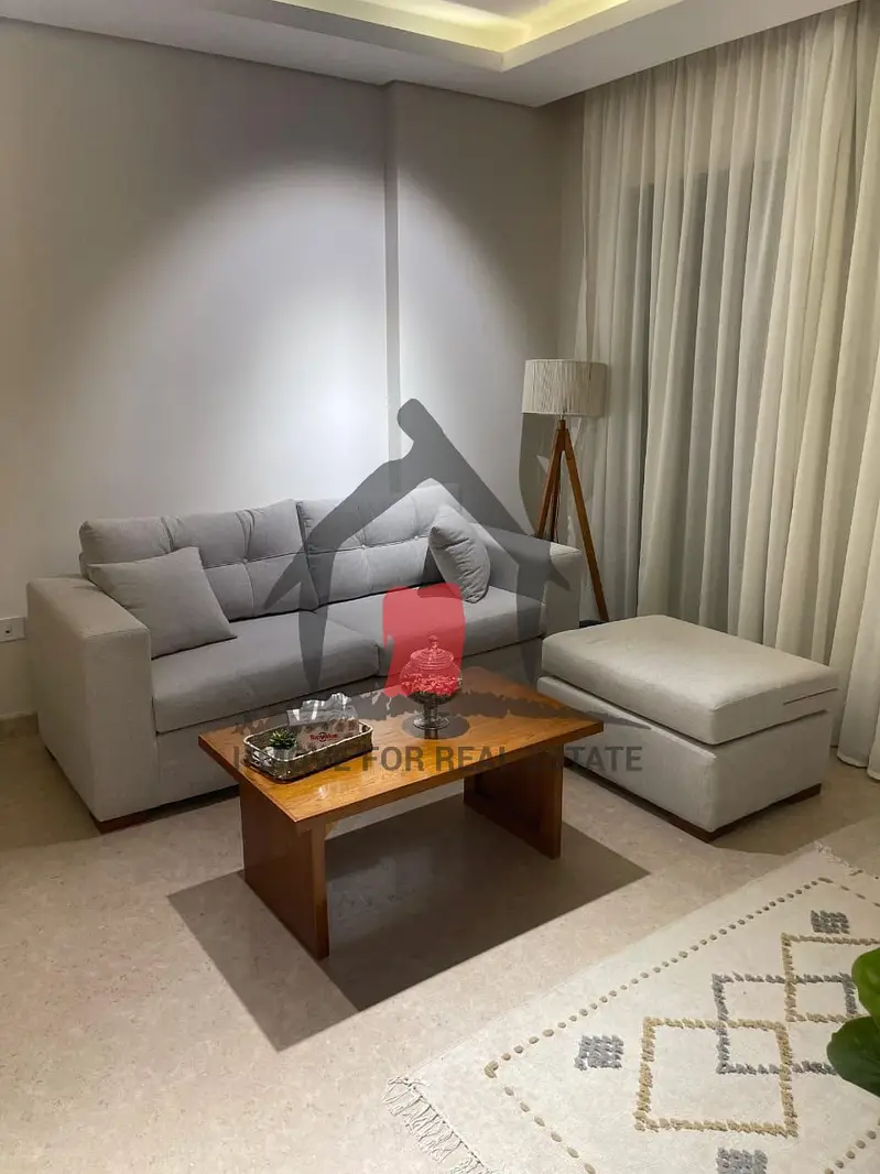 100 sqm furnished apartment for rent in ZED West Sheikh Zayed