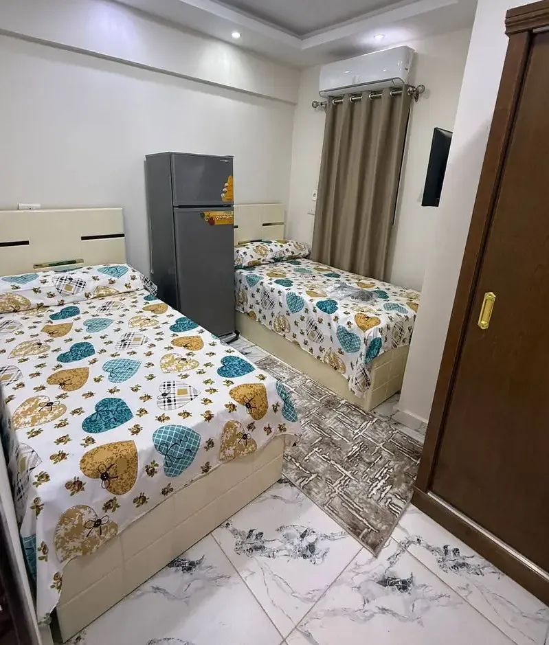 Double studio for rent in 6th of October City, First District