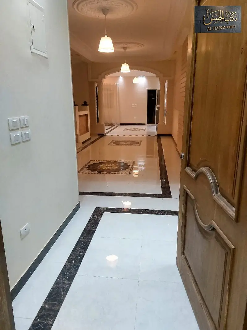 Villa for rent in Sheikh Zayed with private pool and 400m garden
