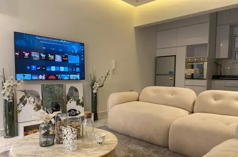 ستوديو للايجار بفرش فندقي في شيخ زايد