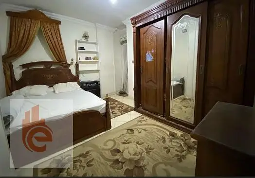 Furnished apartment, second line from the sea in Cleopatra, 105 sqm