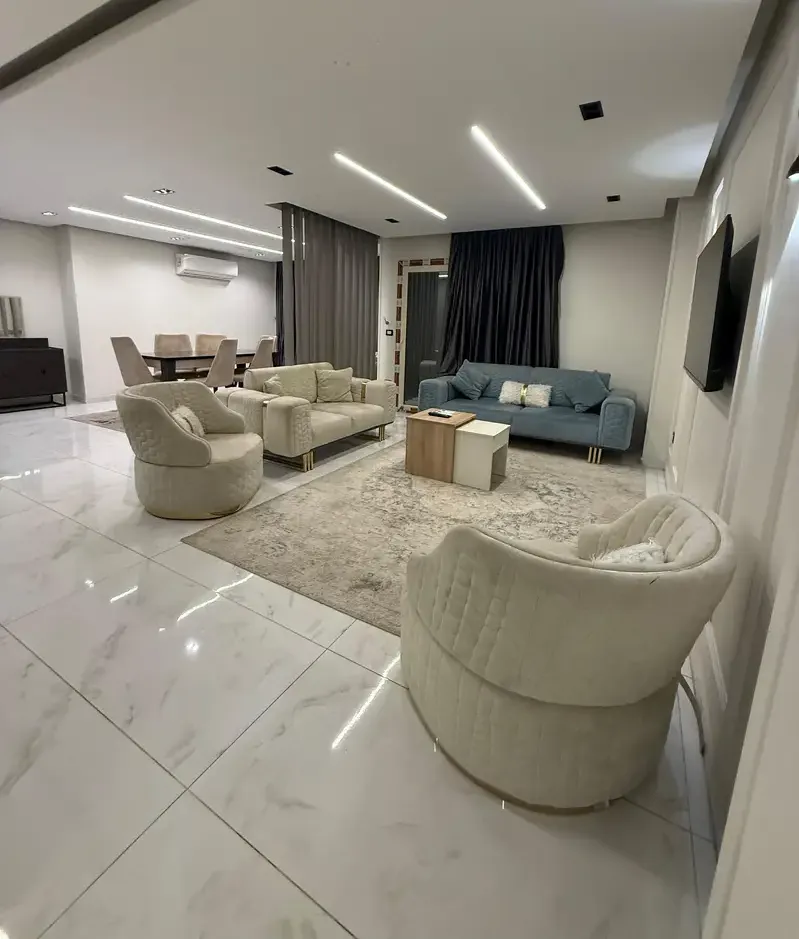 Furnished apartment for annual rent in Dokki, Al Batal Ahmed Abdel Aziz Street