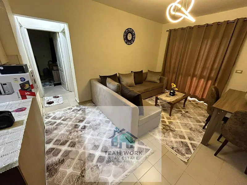 Furnished apartment for rent in Sheikh Zayed - Al Mustaqbal neighborhood