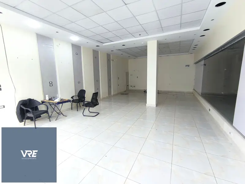 Commercial store 103 sqm, Town Center Mall facade, Shorouk