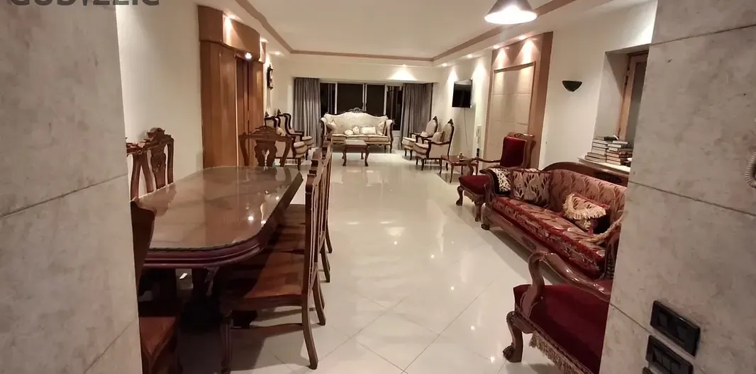 Furnished apartment for rent in Zahraa Al Maadi
