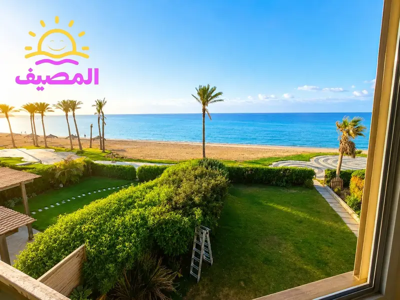 Luxurious 4-bedroom villa with garden and sea view in La Vista Topaz, Ain Sokhna