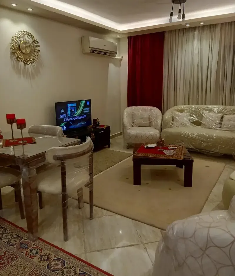 Furnished apartment for rent in Dar Misr El Koronfel at a bargain price