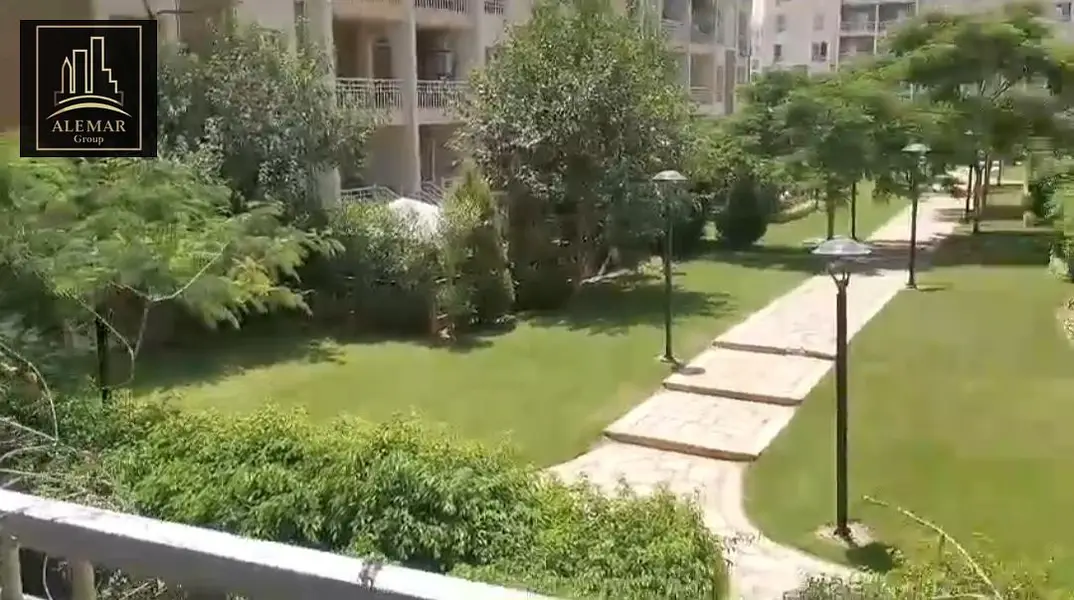 Apartment for rent in Madinaty B7 with garden view