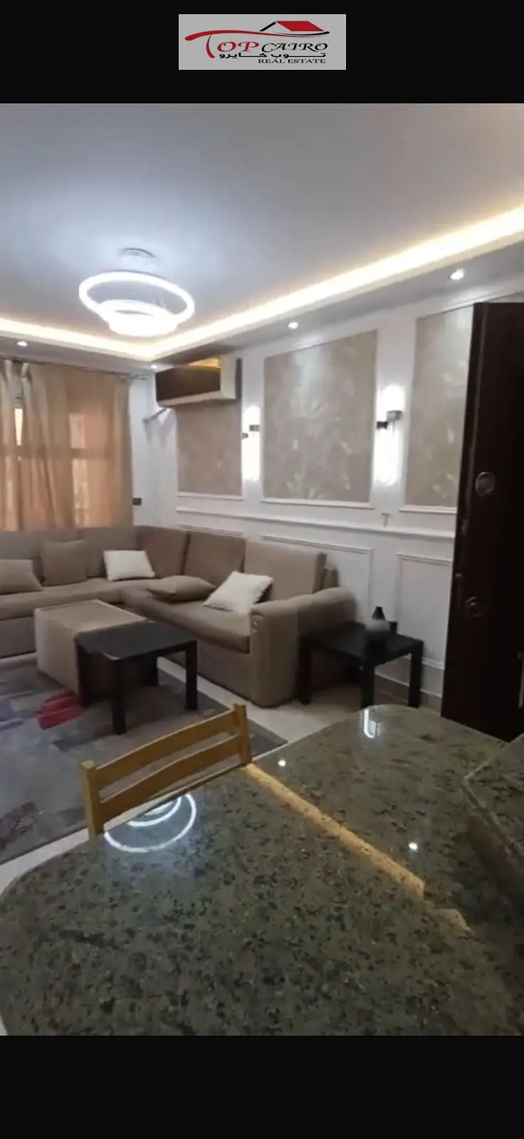 Furnished apartment for rent in Madinaty - B7
