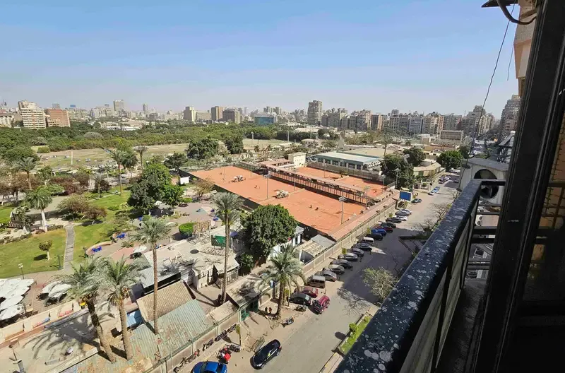 شقة للايجار فيو نادي الصيد - الدقي