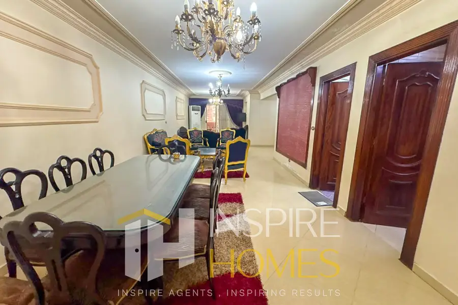 Furnished apartment for rent 165sqm on Mostafa Kamel St - Bolkly