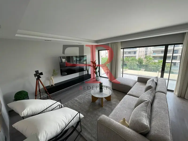 Furnished apartment for rent in Lake View Compound, New Cairo
