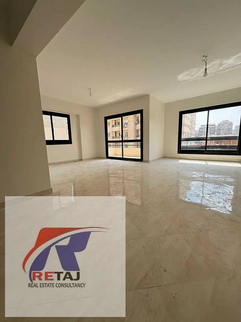 Administrative rental apartment next to El-Sallab, Makram Ebeid, Nasr City