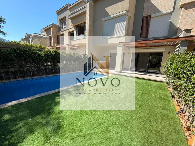 Townhouse with private pool for rent in Villette Sodic