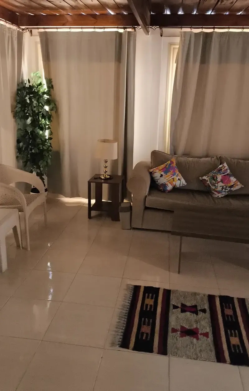 استديو مفروش مكيف وروف بكمبوند الياسمين بالشيخ زايد